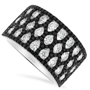 Prima  Black Diamond Ring