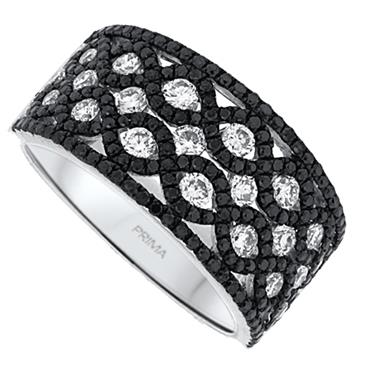 Prima  Black Diamond Ring