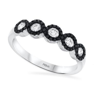 Prima  Black Diamond Ring