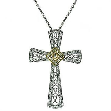 Prima › Diamond Crosses  Pendants