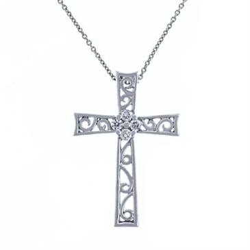 Prima › Diamond Crosses  Pendants