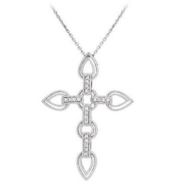 Prima  Diamond Crosses Pendants