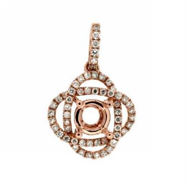 Prima  Diamond Semi Mounts  Pendant