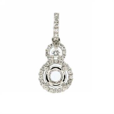 Prima  Diamond Semi Mounts Pendant