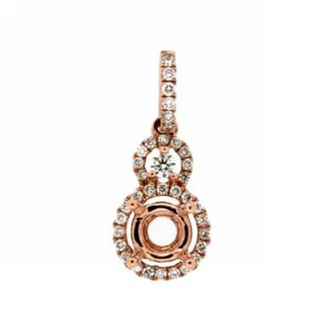 Prima  Diamond Semi Mounts  Pendant