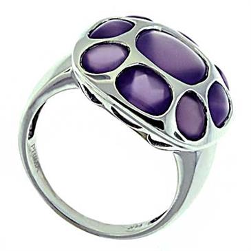 Prima   Lavender Chaceldony Ring