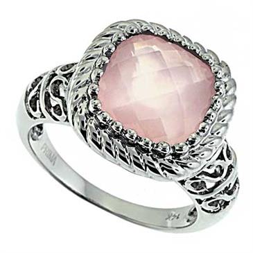 Prima   Rose Quartz Ring