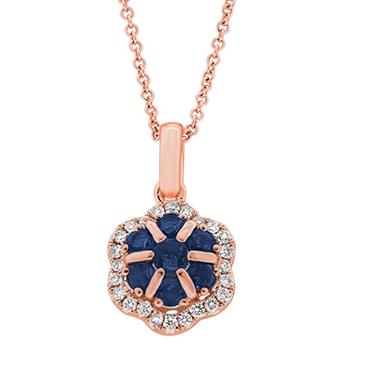 Prima 14k Rose Gold Gemstone Pendant