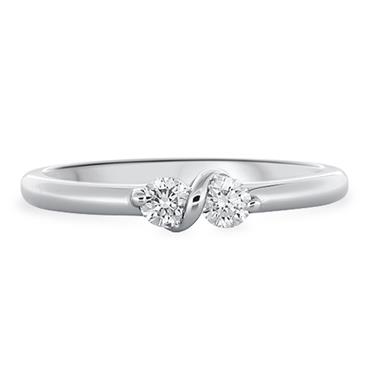 Prima 2 Stone Diamond Ring