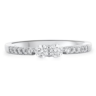 Prima 2 Stone Diamond Ring