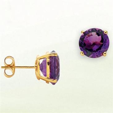 Prima Amethyst Earrings