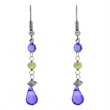 Prima Amethyst & Pearl Earrings