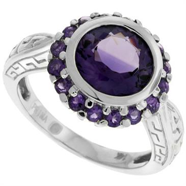 Prima Amethyst Ring