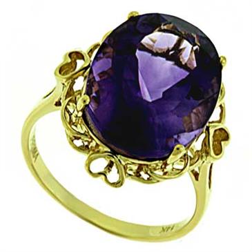 Prima Amethyst Ring