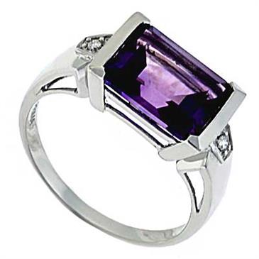 Prima Amethyst Ring