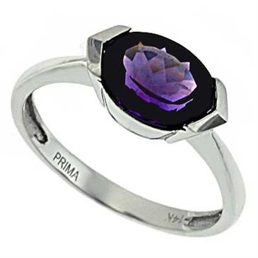 Prima Amethyst Ring