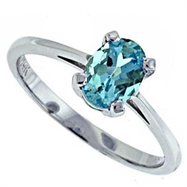 Prima Aquamarine Ring