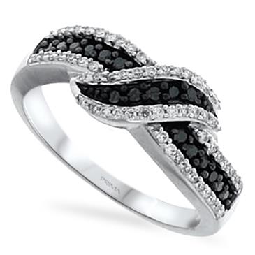 Prima Black Diamond Ring