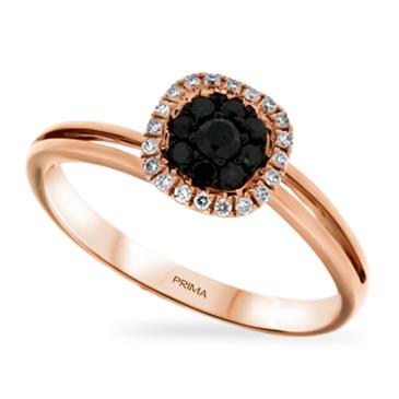 Prima Black Diamond Ring