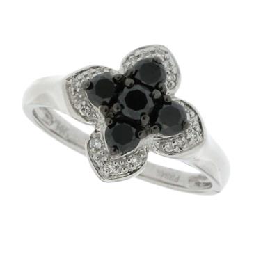 Prima Black Diamond Ring