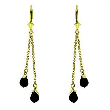 Prima Black Onyx Drop Earrings