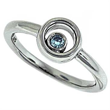 Prima Blue Diamond Ring