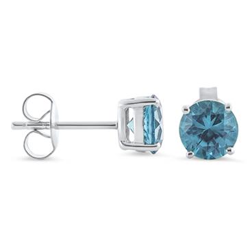 Prima Blue Topaz Earrings