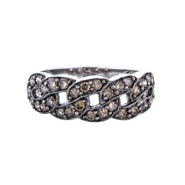 Prima Brown & White Diamond Ring