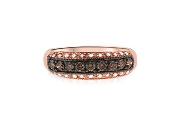 Prima Brown & White Diamond Ring