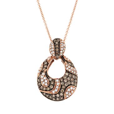 Prima Brown Diamond Pendant