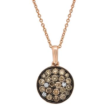 Prima Brown Diamond Pendant