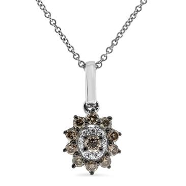 Prima Brown Diamond Pendant