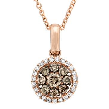 Prima Brown Diamond Pendant