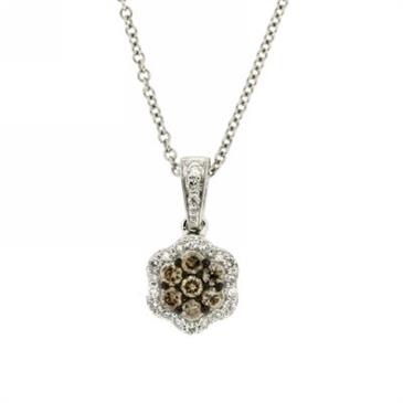 Prima Brown Diamond Pendant