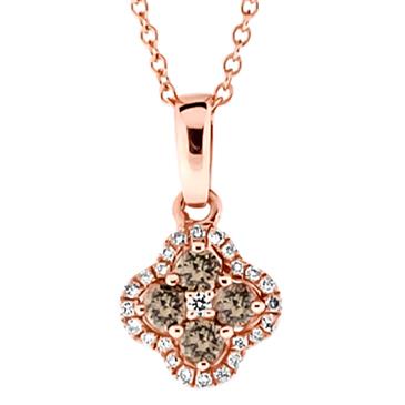 Prima Brown Diamond Pendant