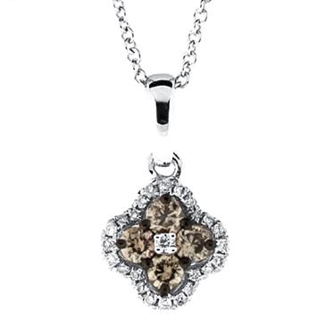 Prima Brown Diamond Pendant