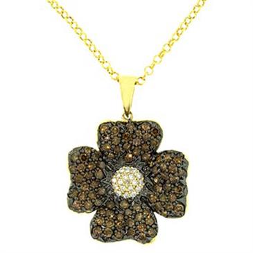 Prima Brown Diamond Pendant