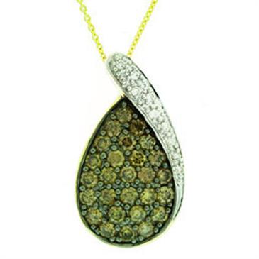 Prima Brown Diamond Pendant