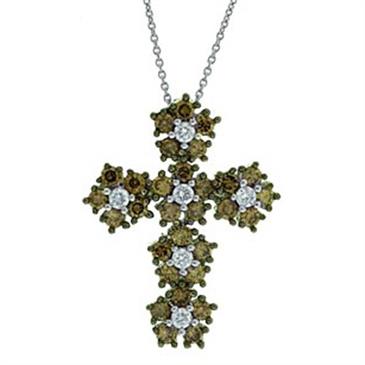 Prima Brown Diamond Pendant