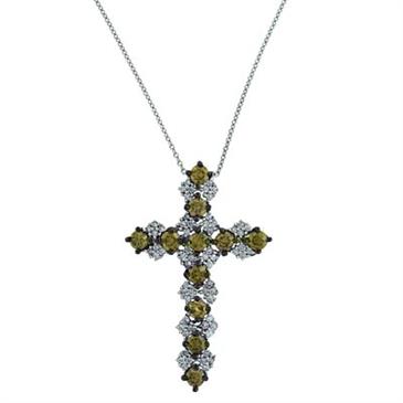 Prima Brown Diamond Pendant