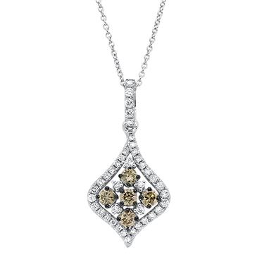 Prima Brown Diamond Pendant