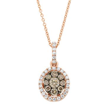 Prima Brown Diamond Pendant