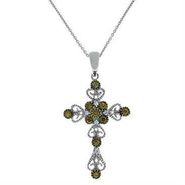 Prima Brown Diamond Pendant