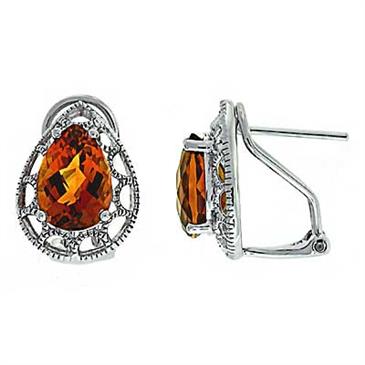 Prima Citrine Earrings