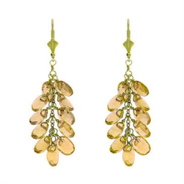 Prima Citrine Earrings