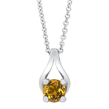 Prima Citrine Pendant