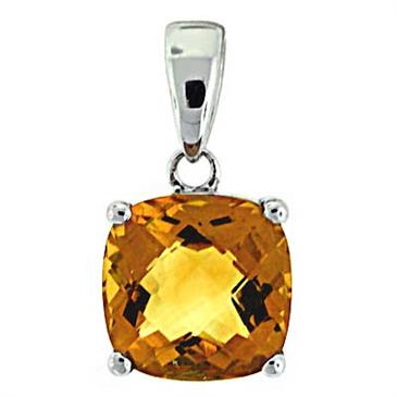 Prima Citrine Pendant