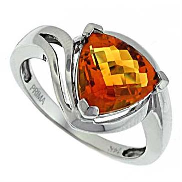 Prima Citrine Ring