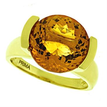 Prima Citrine Ring