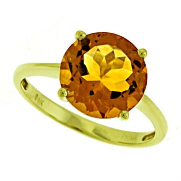 Prima Citrine Ring